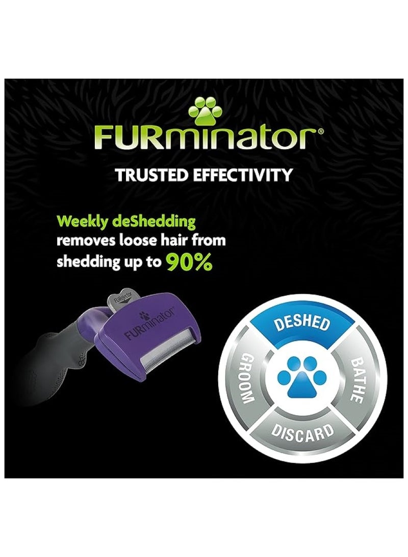 FURminator Cat Undercoat Deshedding Tool Long Hair