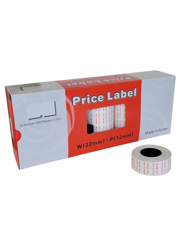 MoTEX Price Label 22mm x 12mm - Premium Labeling Solution