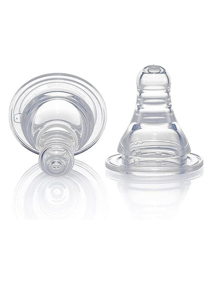 Pigeon Pack Of 2 Peristaltic Slim Neck Nipple