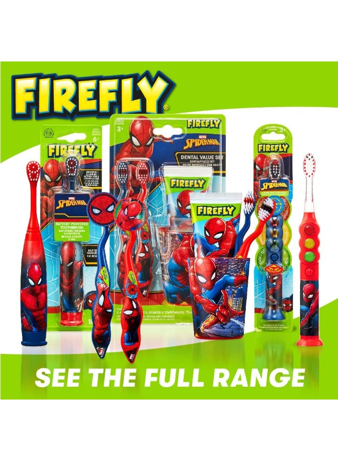 care feels, cool dry, cup cosmetic, cup giving, design fun, dry place, feels like, firefly, fun marvel, key tools, marvel spiderman, mild mint, oral care, toothbrushes toothpaste, young gums