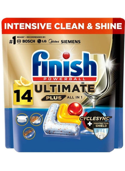 Finish Powerball Ultimate Plus Dishwasher Detergent