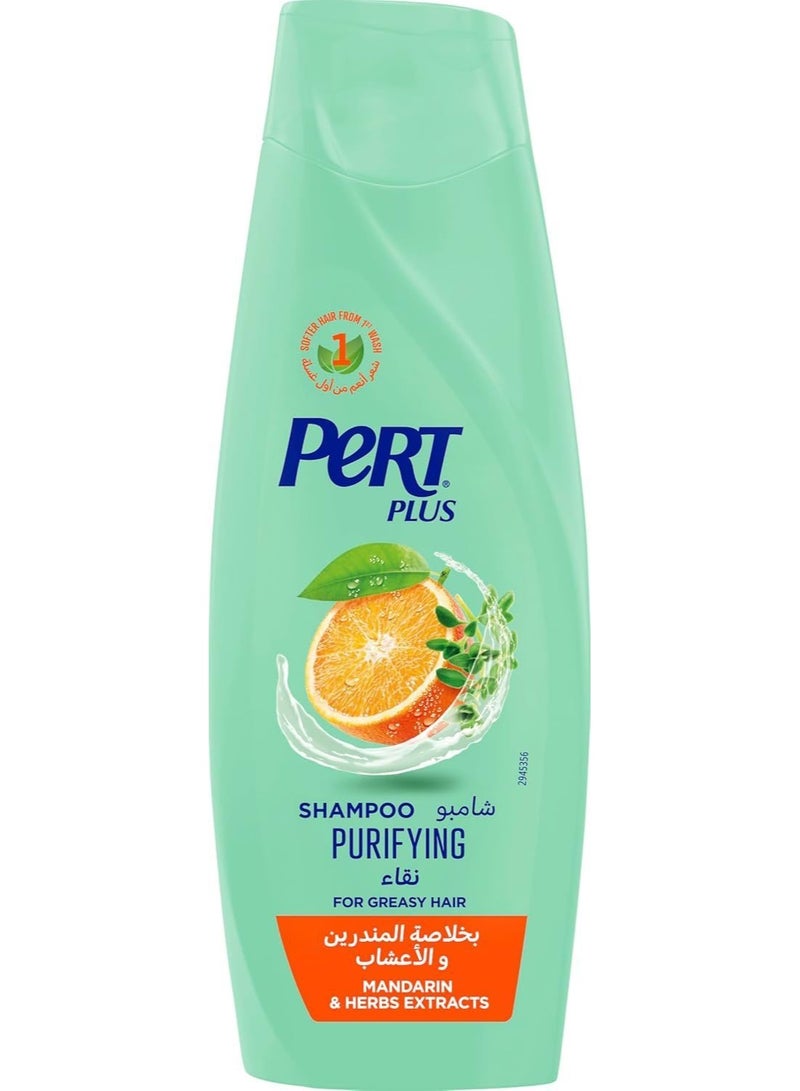 PERT PLUS Mandarin & Herbs Extracts Purifying Shampoo