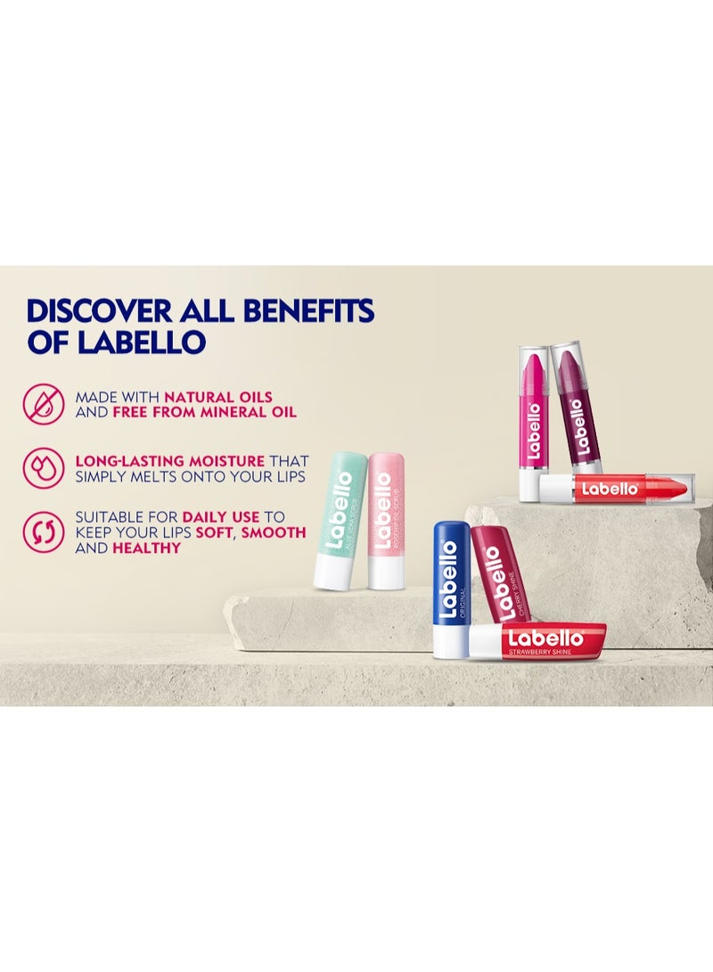 Labello Cherry Shine Lip Balm 4.8 Gm