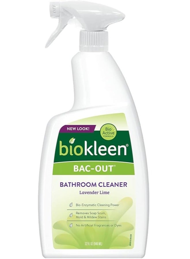 Biokleen Lavender Lime Bathroom Cleaner 946 ML