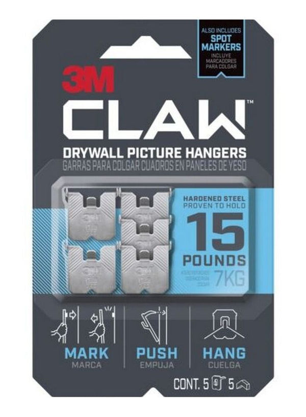 CLAW Drywall Picture Hanger 15 lb - Premium Quality