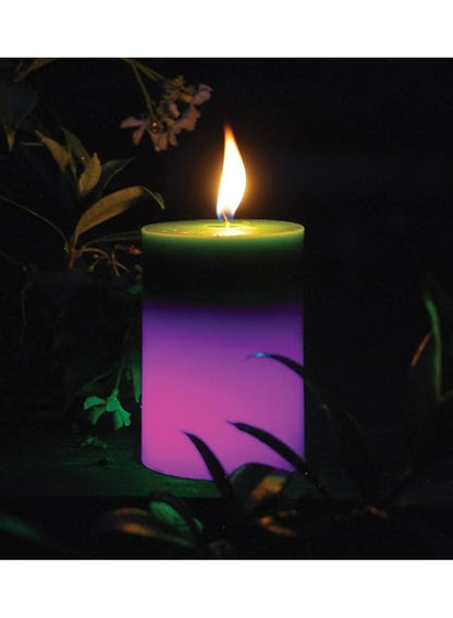 change pillar, change pillar candle, changes colors, citronella candle, citronella color, citronella color change, color change, color change pillar, enjoy mosquito-free, evenings outdoors, mosquito-free evenings, natural citronella, natural citronella ca