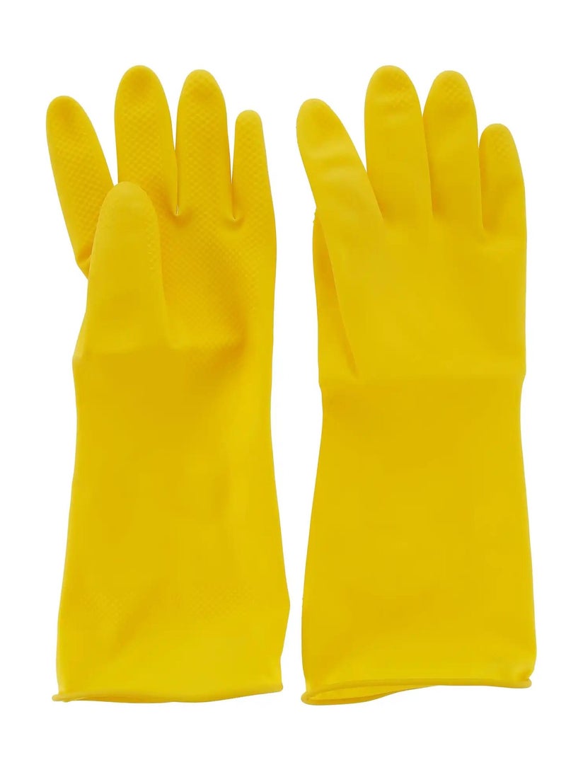 LocknLock Rubber Gloves 31 Cm Small Yellow
