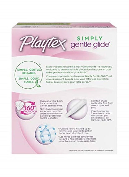 Playtex Gentle Glide Tampons - Triple Layer Protection