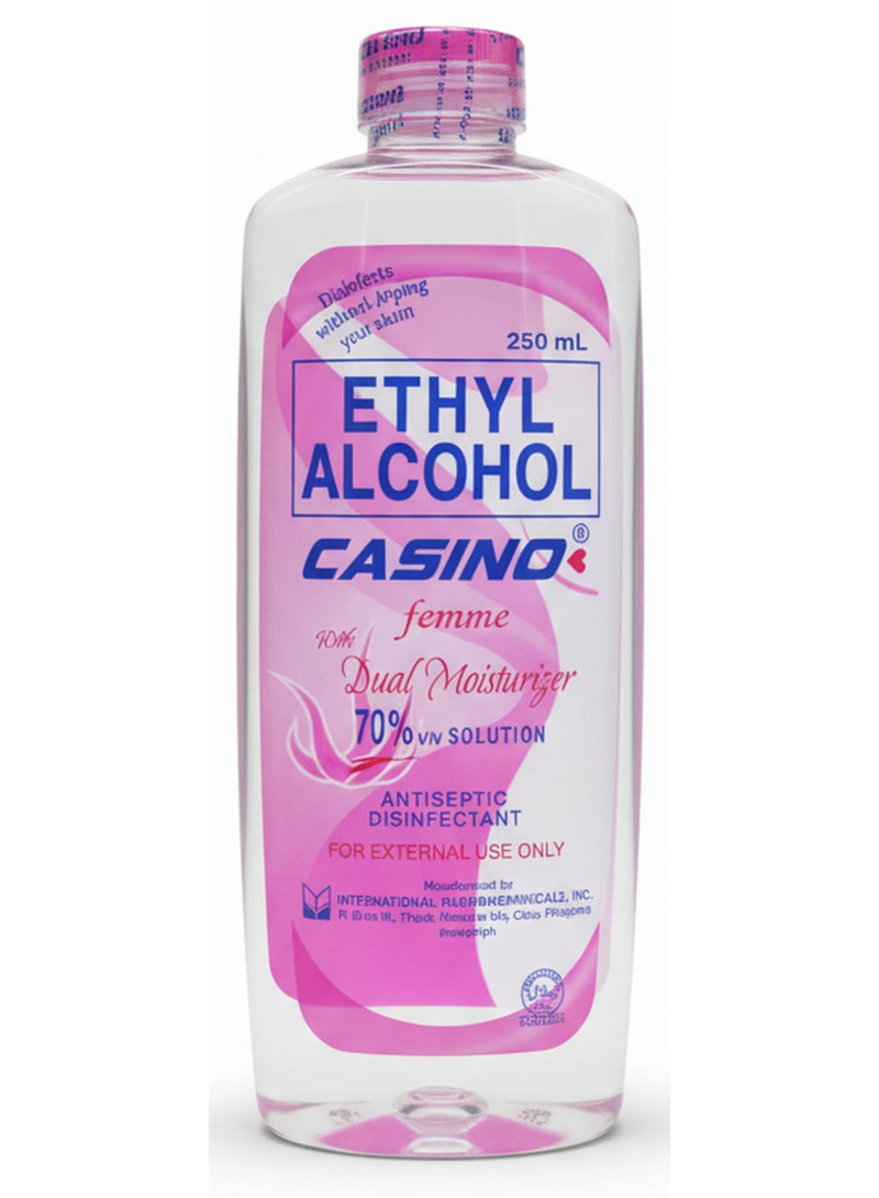 Casino Ethyl Alcohol Femme Moisturizer 250 ML
