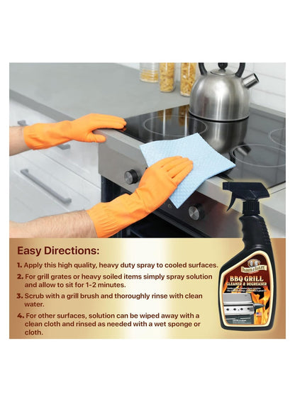 Parker & Bailey BBQ Grill Cleaner Degreaser 709 ML