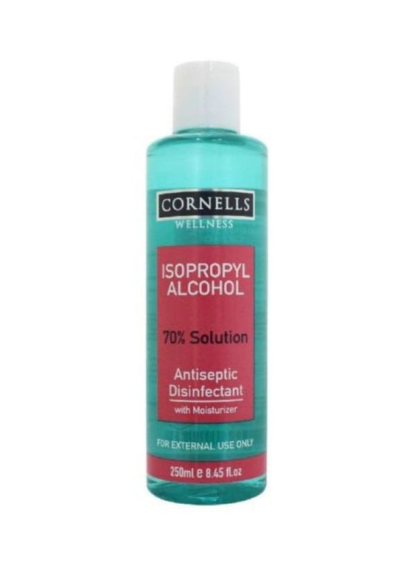 CORNELLS WELLNESS 70% Isopropyl Alcohol Solution 250ML