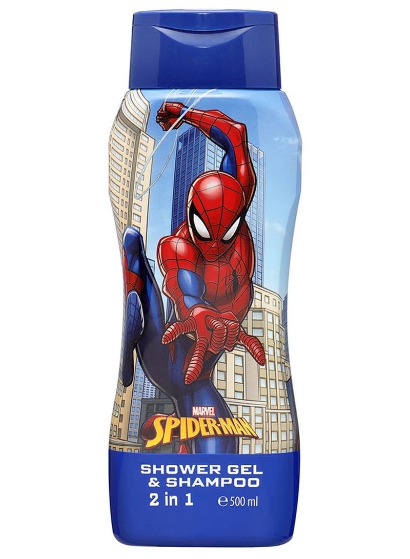 Air Val 2 In 1 Shower Gel & Shampoo Marvel Spiderman
