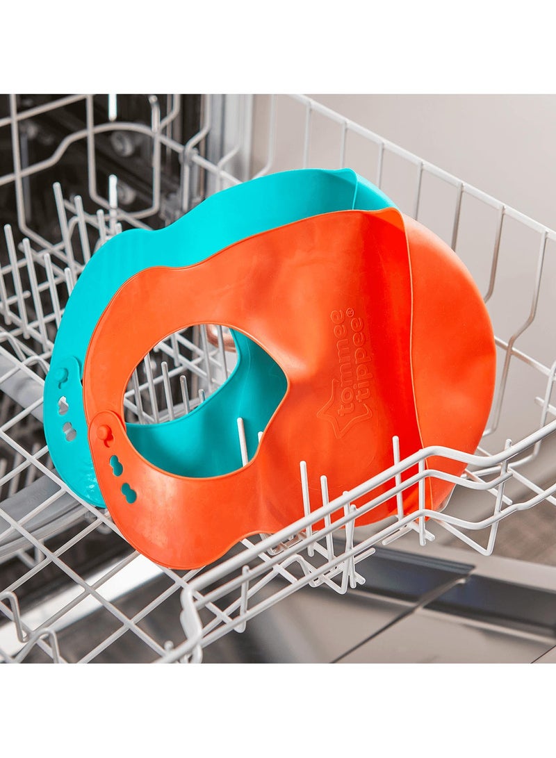 Tommee Tippee Roll N Go Baby Bib – Premium Feeding Bib