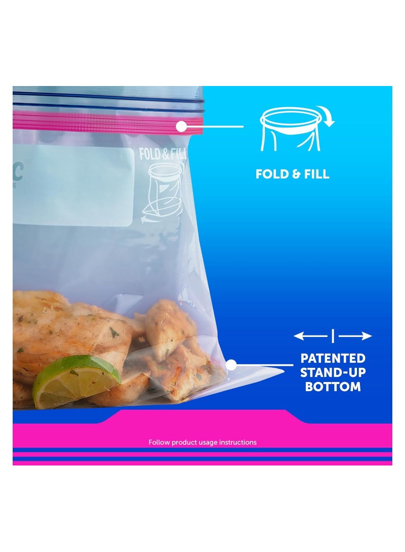 Ziploc Easy Open Storage Bags 48 Count