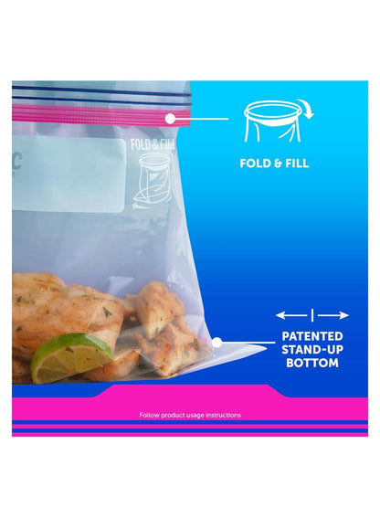 Ziploc Easy Open Storage Bags 48 Count