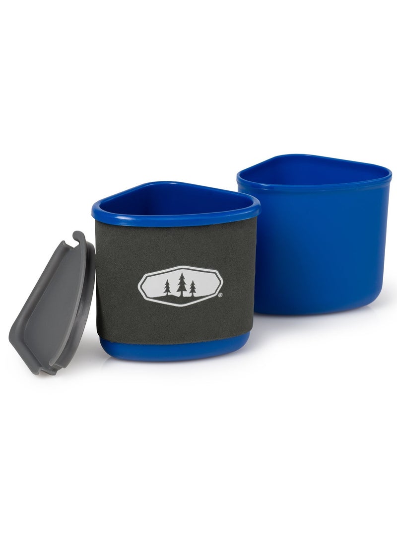 GSI Outdoors Nesting Mug & Bowl Blue