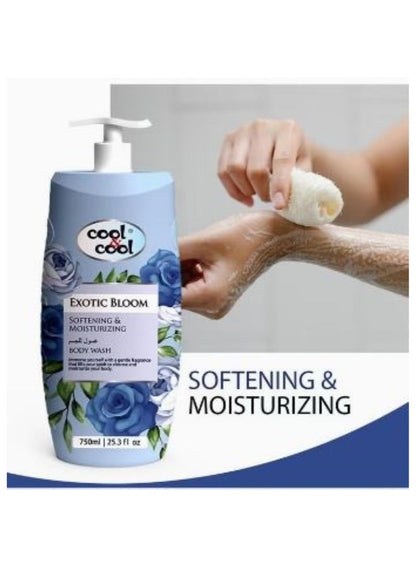 Cool & Cool Exotic Bloom Body Wash 750 ML