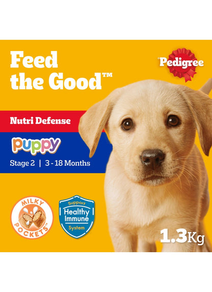 Pedigree Chicken, Egg And Milk Flavor Dry Dog Food