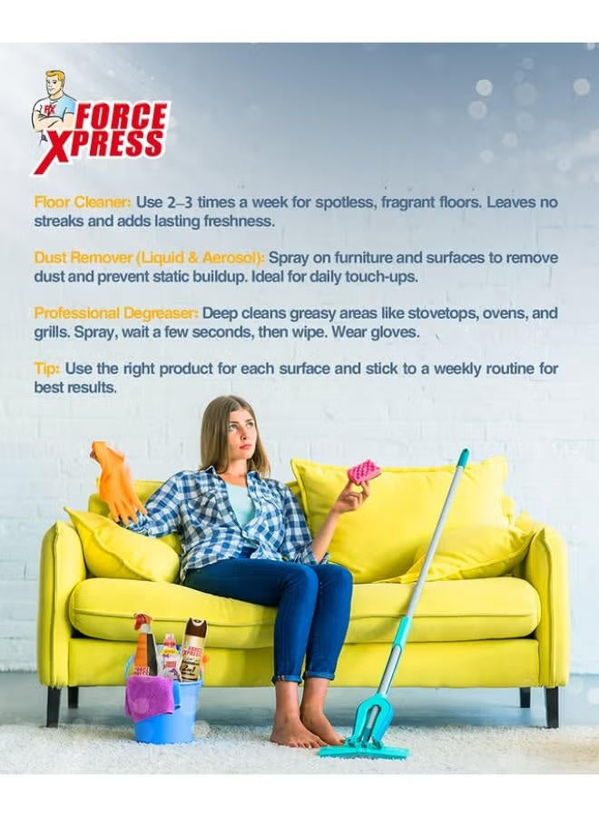 cleaner x2concentrate, daily grime, dirt grease, every mop, fleurs floor, fleurs floor cleaner, floor cleaner, floor cleaner x2concentrate, floor types, force xpress, hard floors, remove dirt, sealed hard, spaces safe, type floor