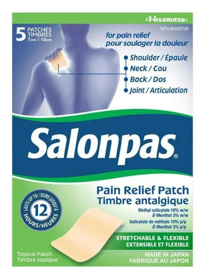 Hisamitsu Salonpas Ultra Thin Pain Relief Patch