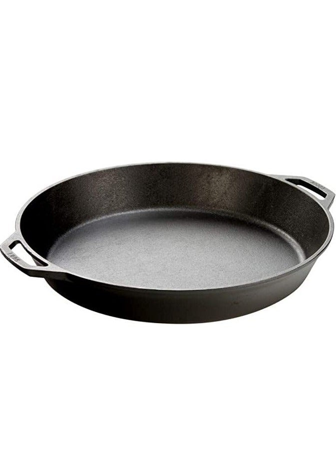 Lodge Seasoned Cast Iron Dual Handle Pan 17inch