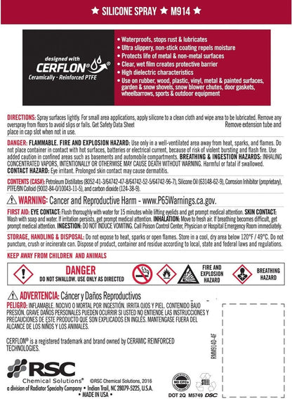 Liquid Wrench Silicone Spray Lubricant 311G