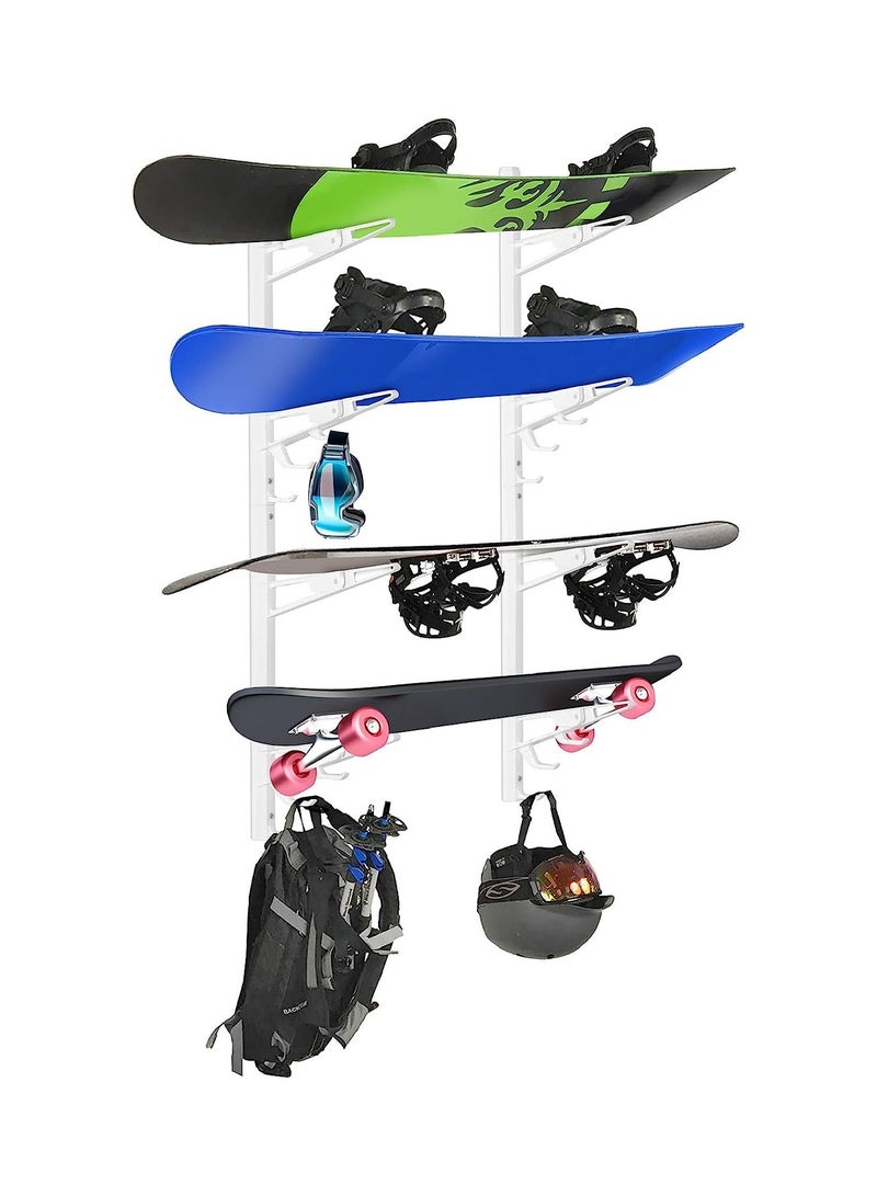 Delta 4 Tier Home Gym Storage Rack by Delta