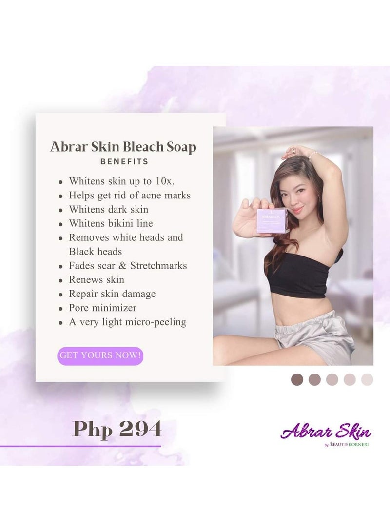 Abrar Skin Bleaching Whipped Bar Soap - BEAUTIEKORNERI
