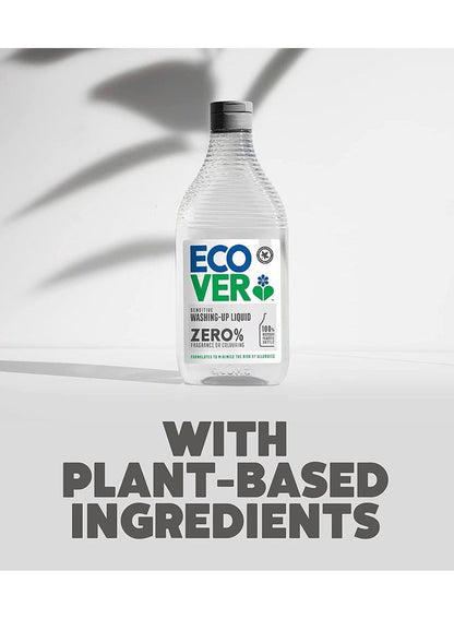 Ecover Zero Sensitive Washing Up Liquid 450 ML