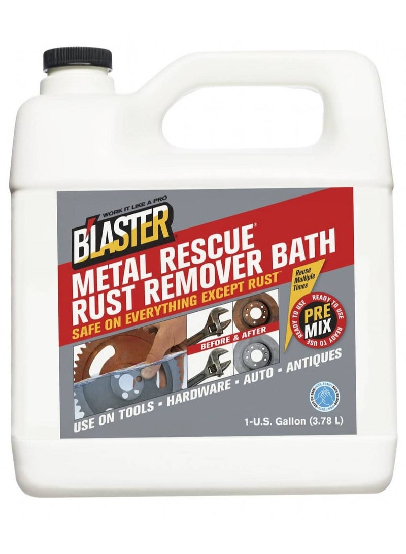 Blaster Metal Rescue Rust Remover Bath 3.78 L