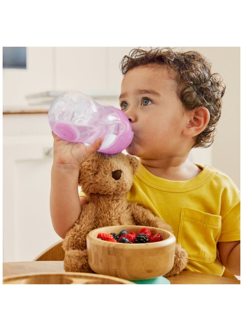 Munchkin Tip And Sip Weighted Straw Cup 296 Ml Purple