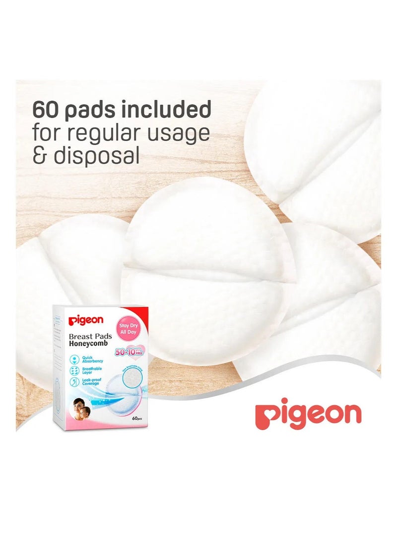 Pigeon Disposable ComfyFeel Breast Pads 60Pcs