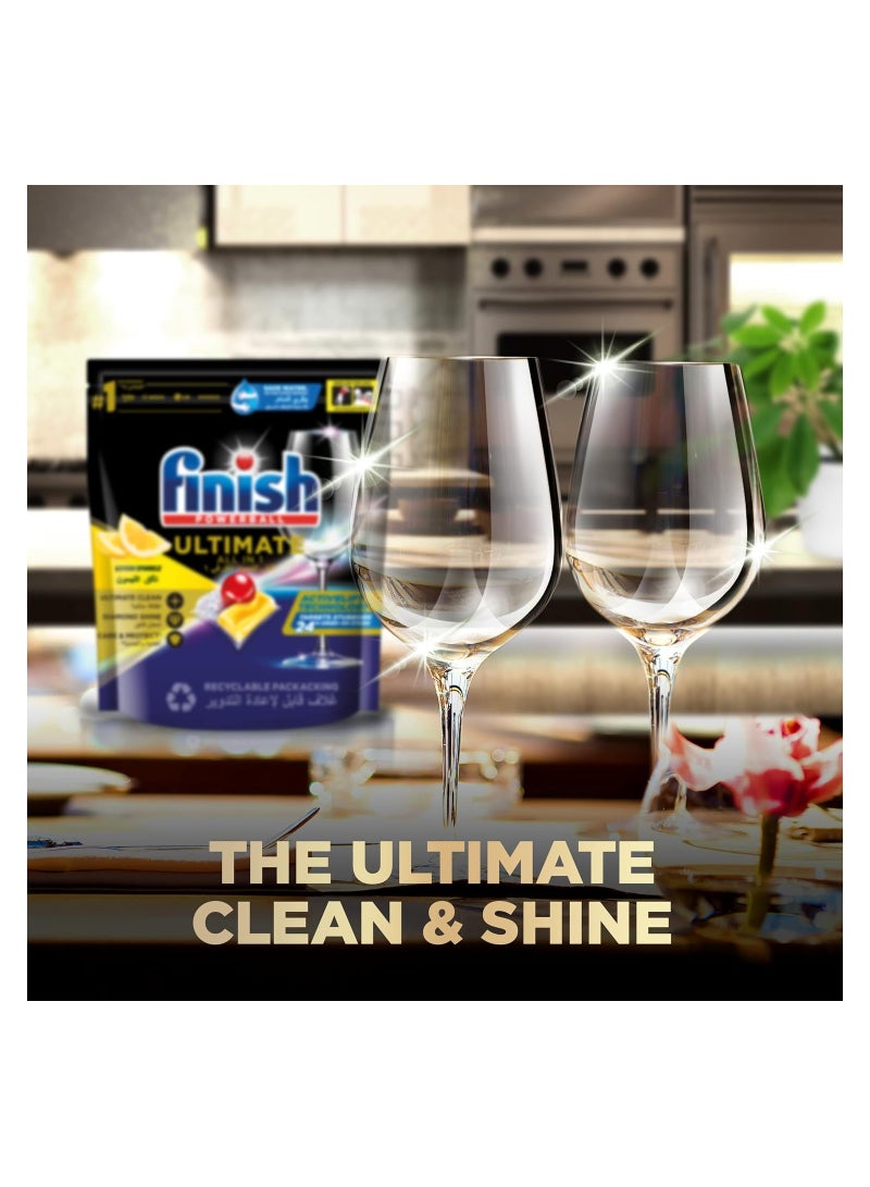Finish Powerball Ultimate All In 1 Dishwasher Tabs