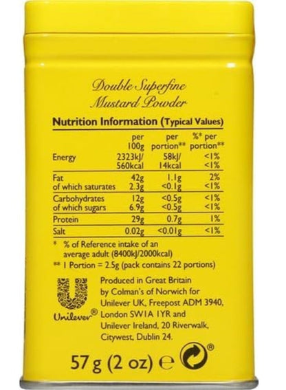 Colman's Original English Mustard Powder 57g