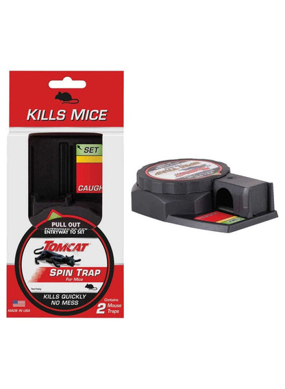 TOMCAT Spin Trap for Mice - Effective Pest Control