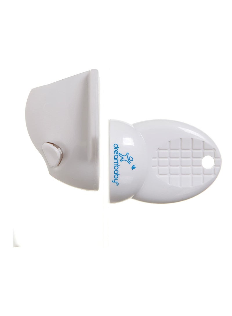 Dreambaby Adhesive Mag 2 Locks 1 Key
