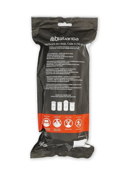 Brabantia Perfectfit Bin Bags for 50-60L Bins