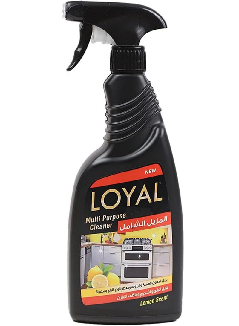 Loyal Multi Purpose Cleaner With Lemon Scent 750 ML