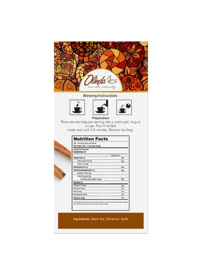bags net, black tea, ceylum cinammon, ceylum cinammon black, cinammon black, cinammon black tea, inner bark, net weight, olinda, sri lanka, sri lankan, tea bags, tea offers, two pure, weight 50g