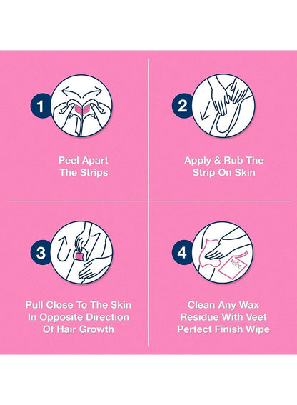 Veet Easy Gel Wax Strips for Sensitive Skin