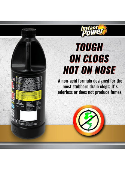 Instant Power Hair & Grease Drain Opener 1L