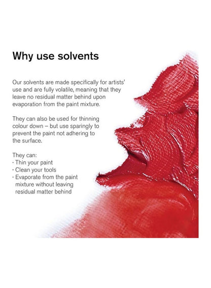 WINSOR & NEWTON Artists White Spirit Solvent 500ml