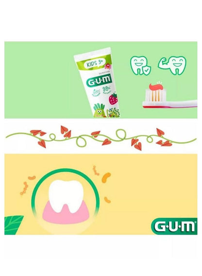 SUNSTAR Gum Kids Toothpaste Strawberry 50ml