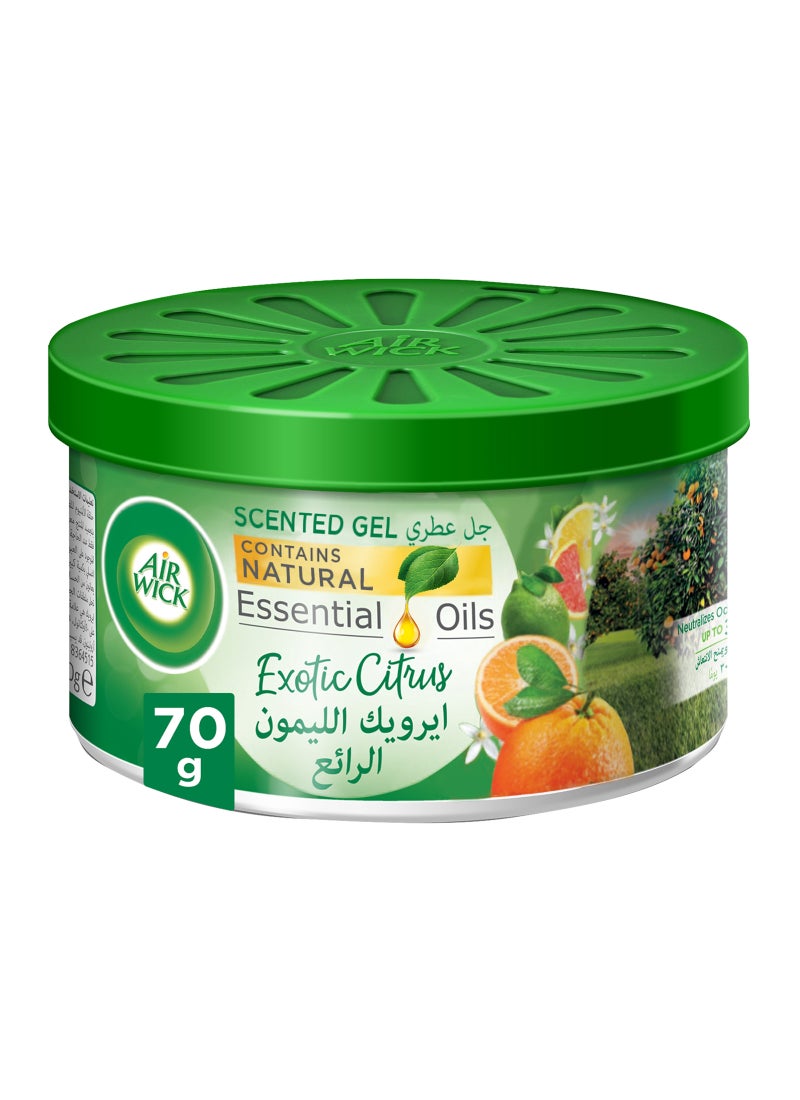 Air Wick Citrus Scented Gel Freshener 70g