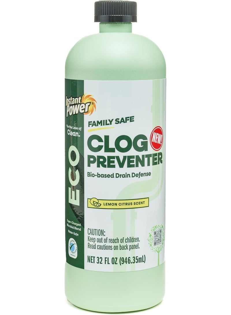 Eco Clog Preventer Drain Cleaner 946.35 ML Instant Power