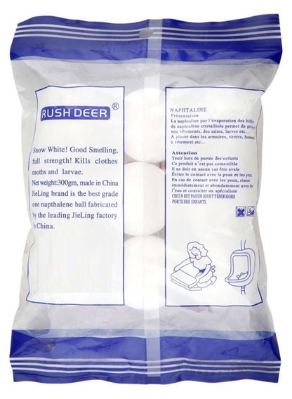areas key, balls 300g, cool dry, deer white, dry place, multi purpose, napthalene balls, napthalene balls 300g, odor free, pearl napthalene, pearl napthalene balls, pest free, rush deer, white pearl, white pearl napthalene