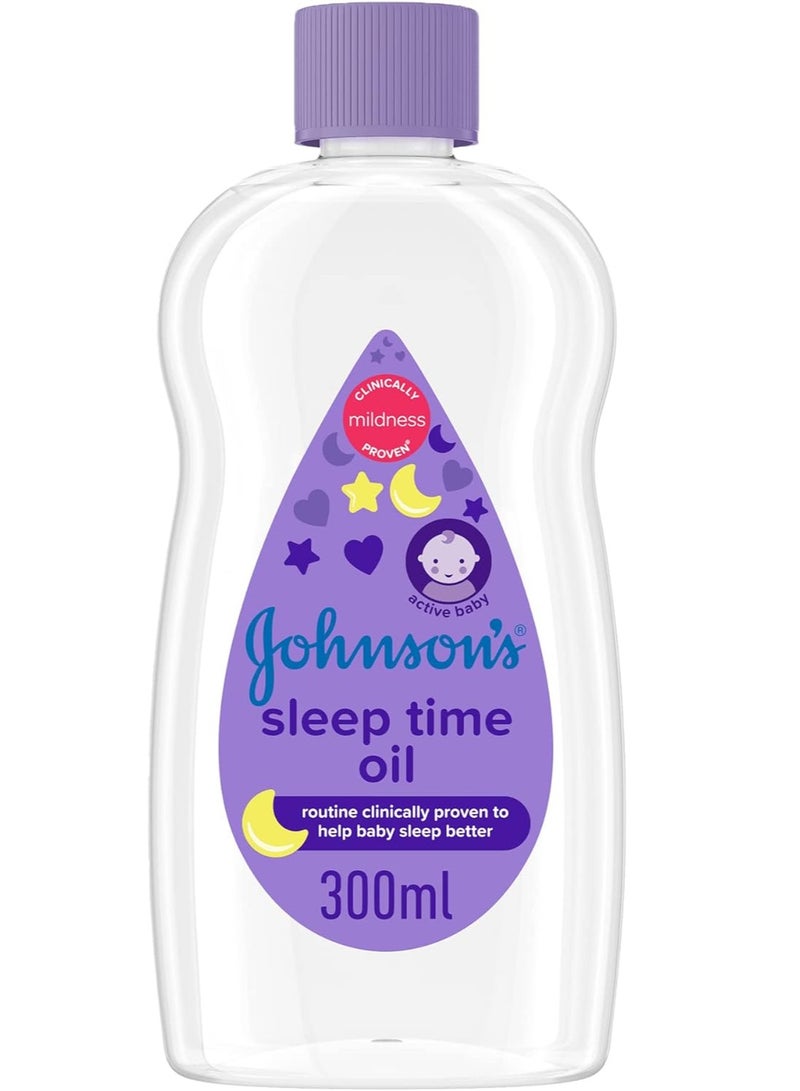 Johnson's Sleep Time Oil 300 ML - Premium Baby Care
