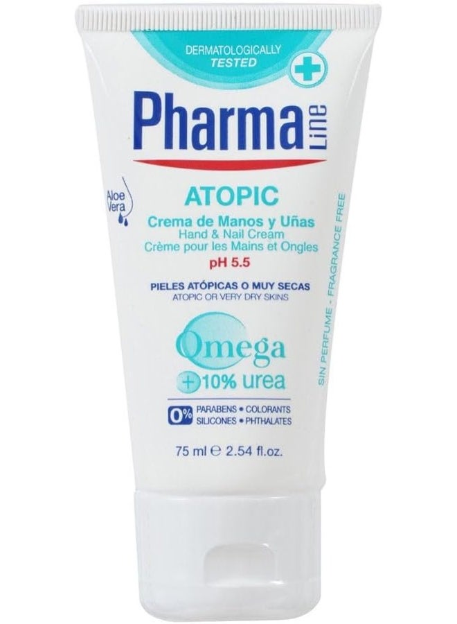 PharmaLine Atopic Hand & Nail Cream 75 ML
