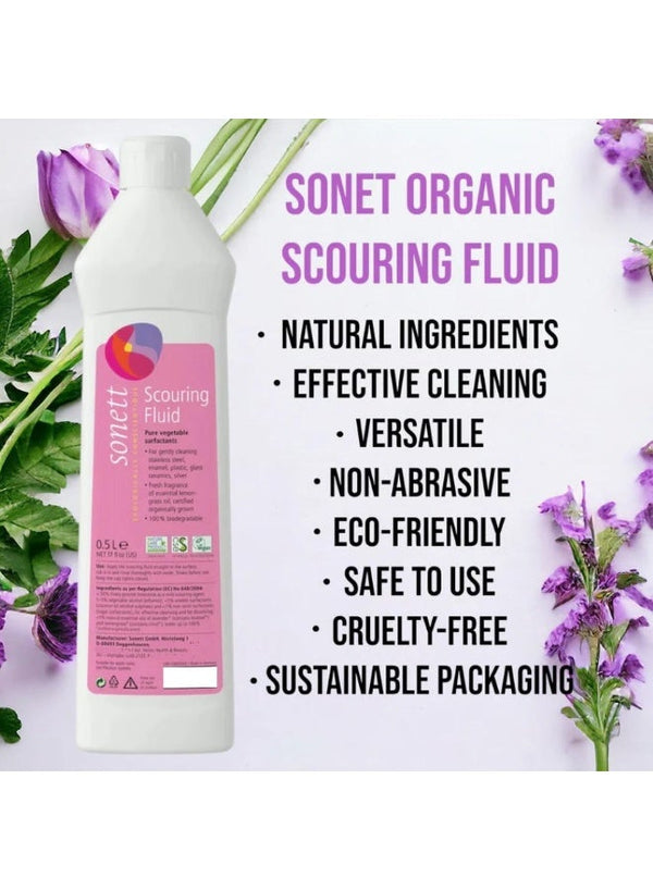 SONETT Scouring Fluid 500 ML - Eco-Friendly Cleaner