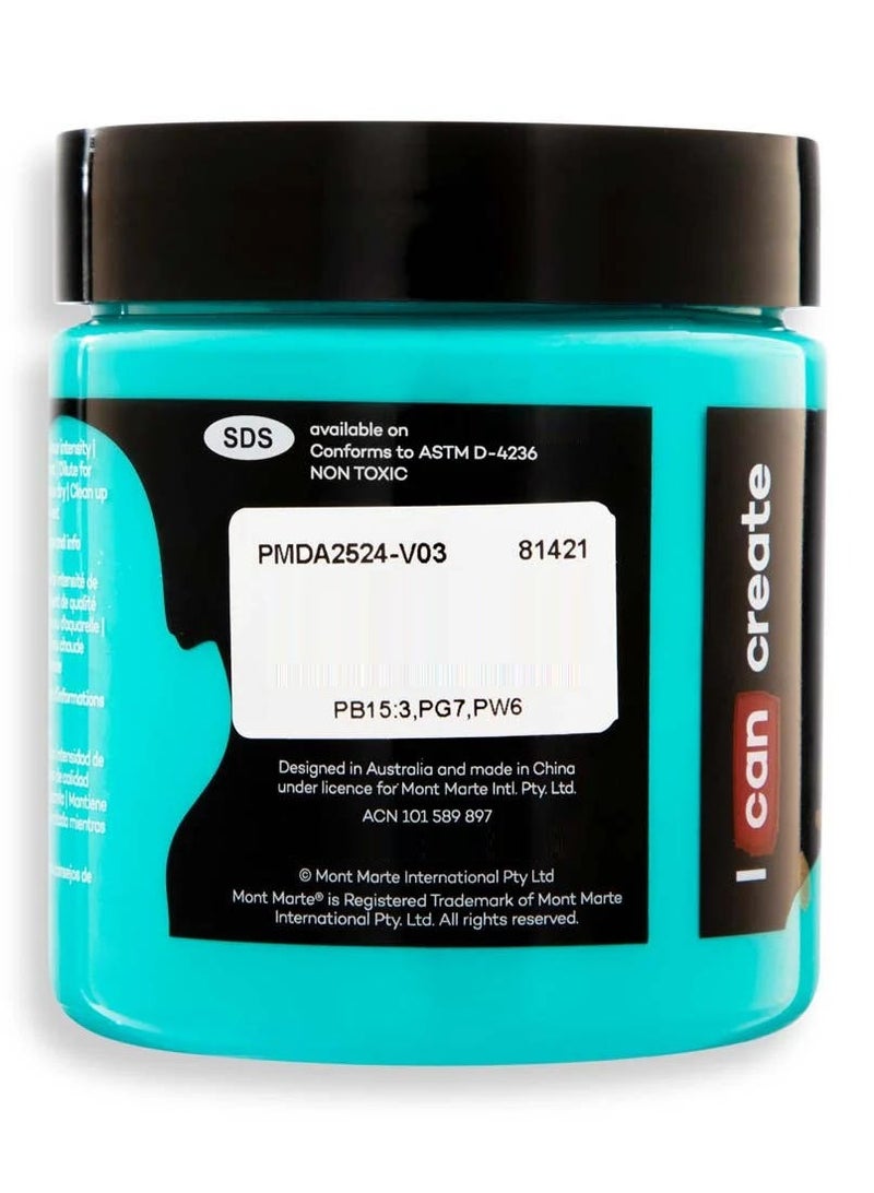 Mont Marte Dimension Acrylic 250ML Turquoise